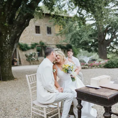 Kimberly & Brian Elopement in San Casciano