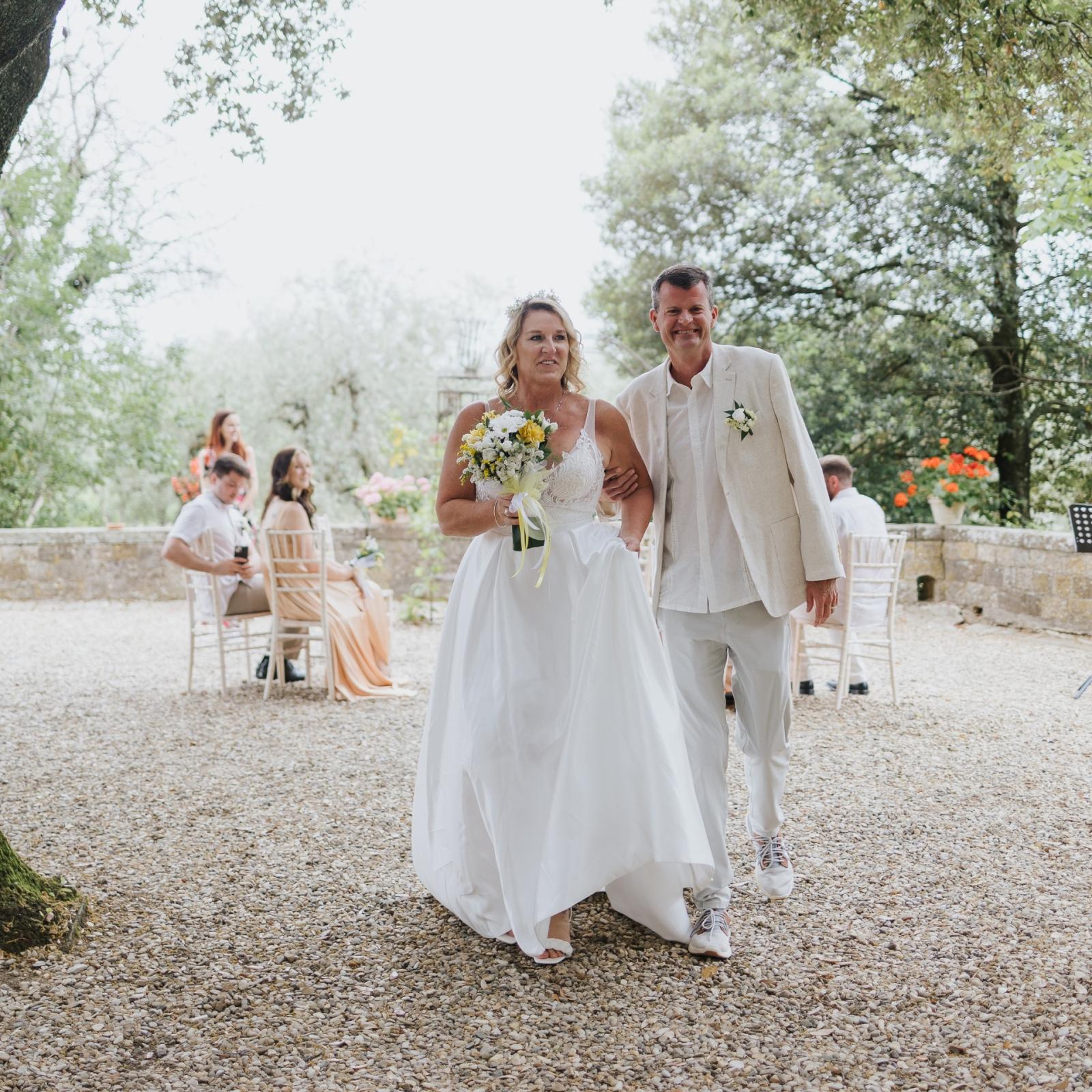 Kimberly & Brian Elopement in San Casciano