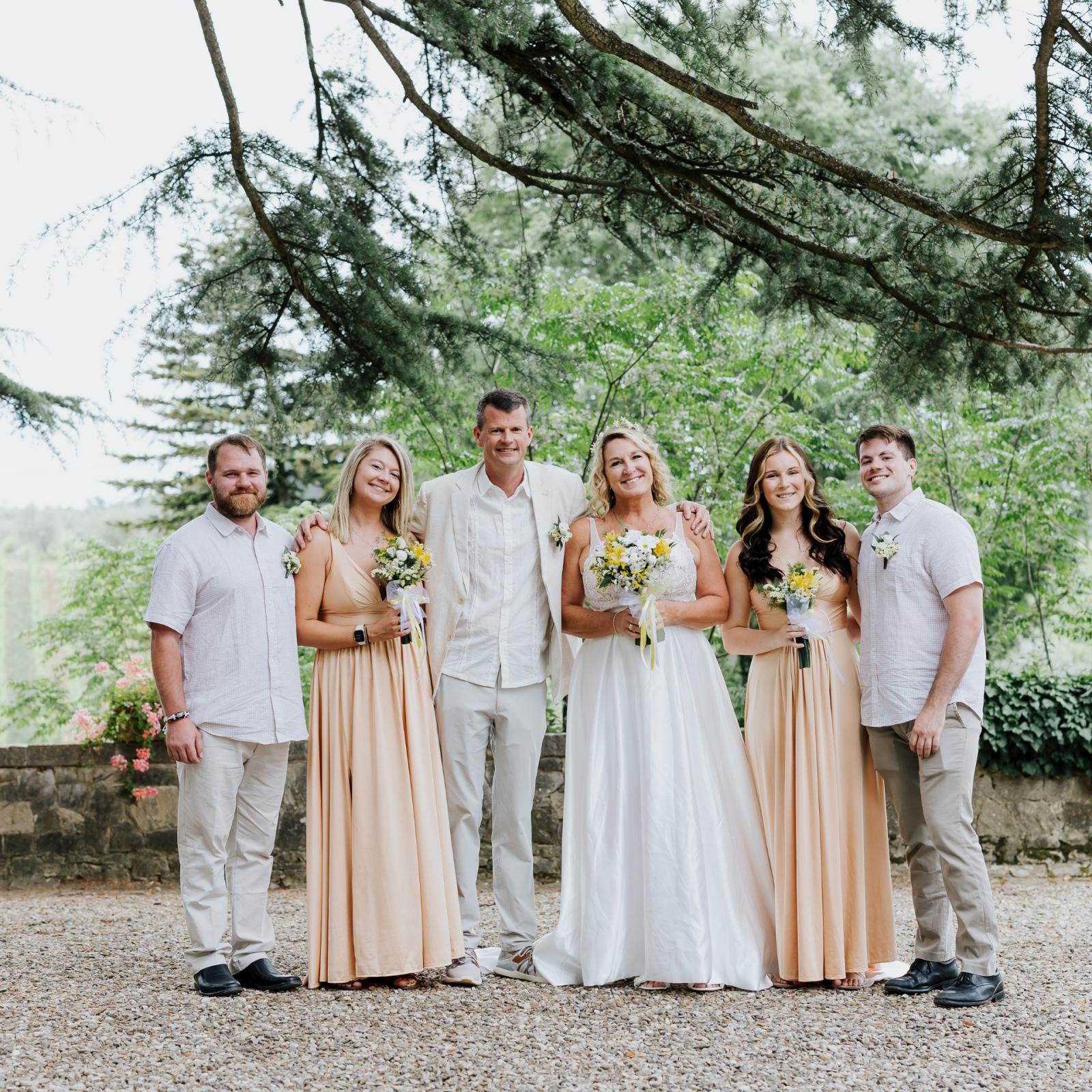 Kimberly & Brian Elopement in San Casciano