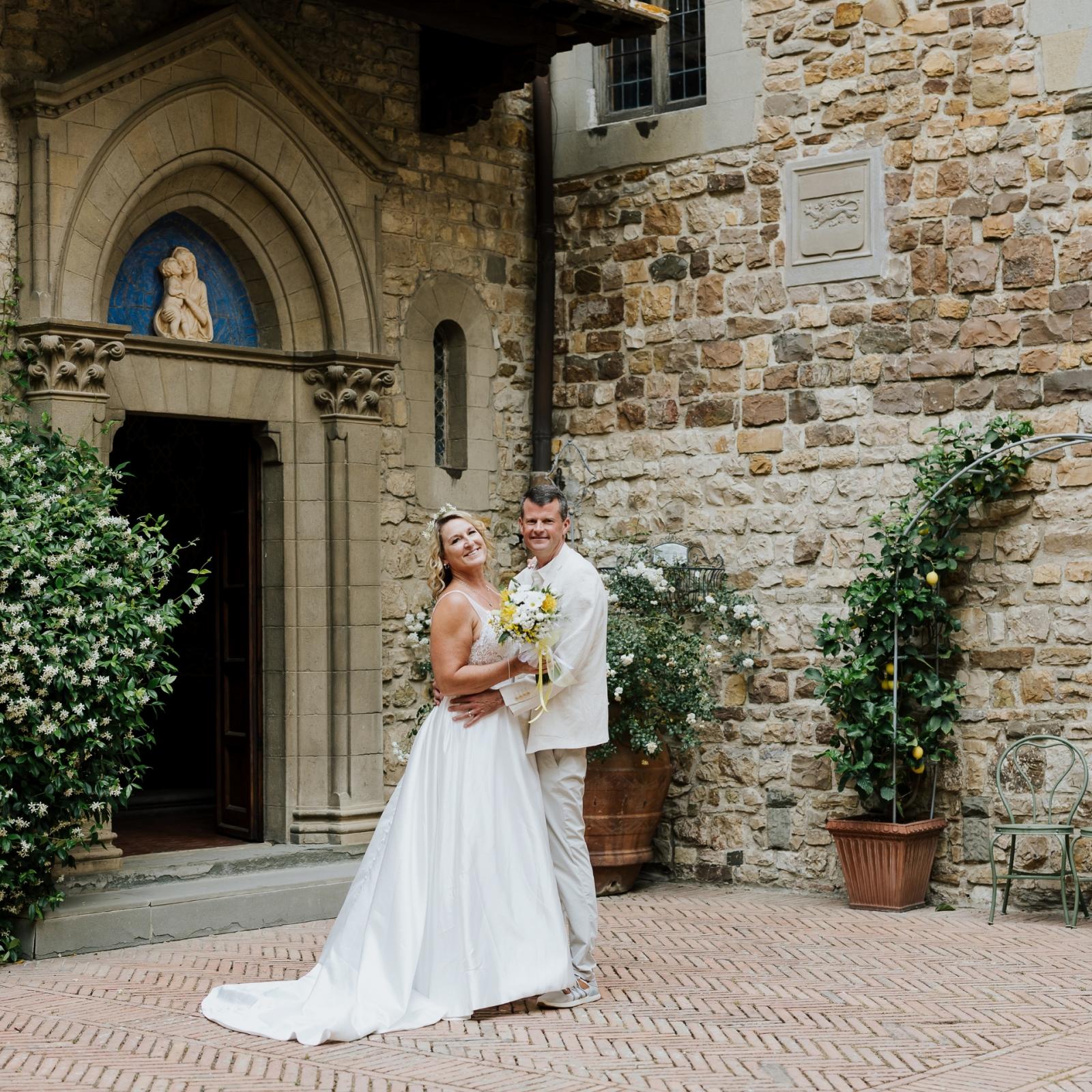 Kimberly & Brian Elopement in San Casciano