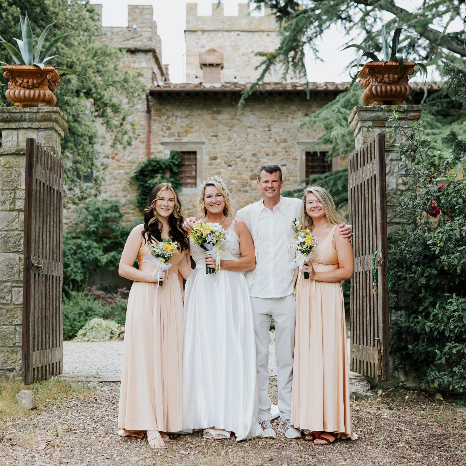 Kimberly & Brian Elopement in San Casciano