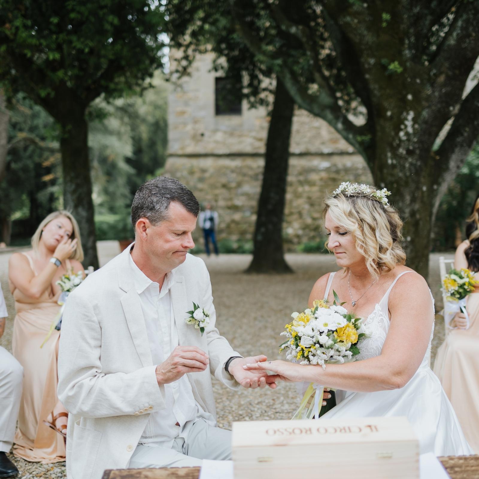 Kimberly & Brian Elopement in San Casciano