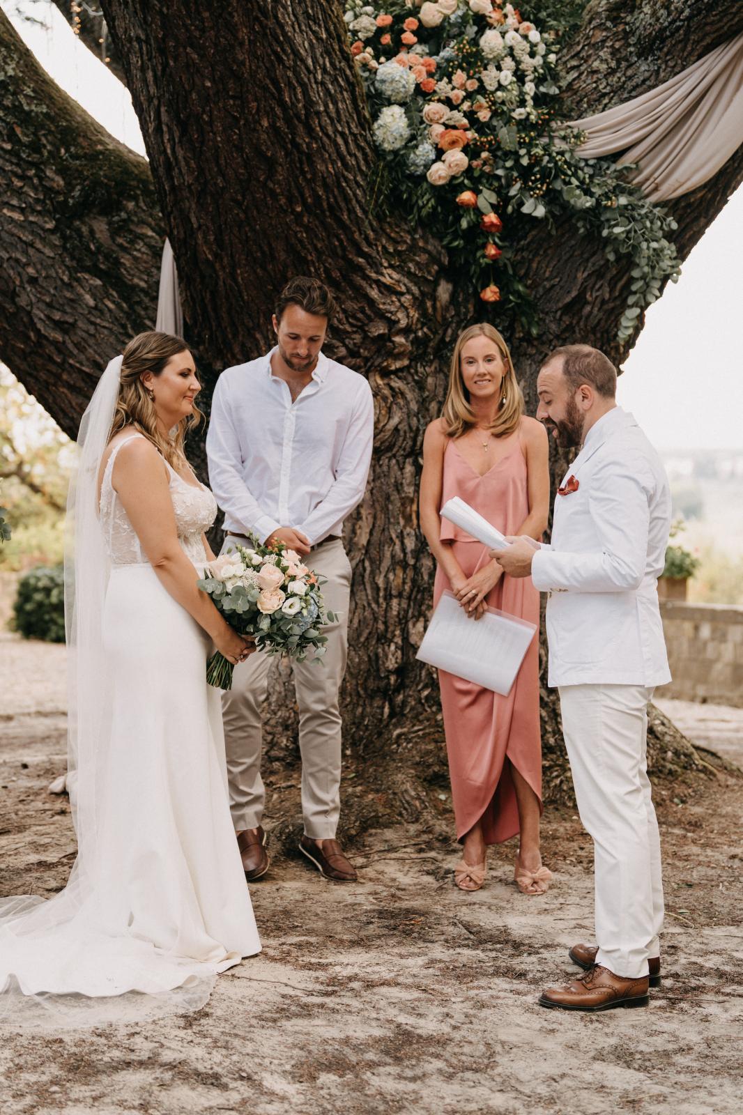 Laura & Rhys Wedding in San Casciano